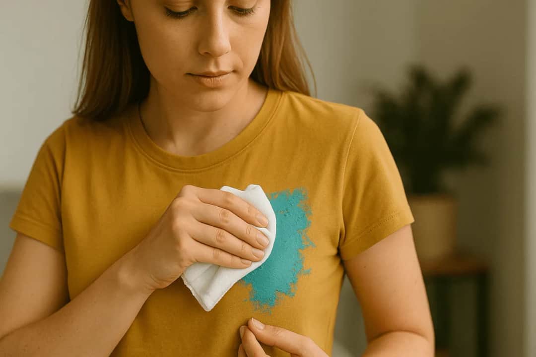 Skuteczne sposoby na usunięcie farby do tkanin z ubrania bez zniszczeń