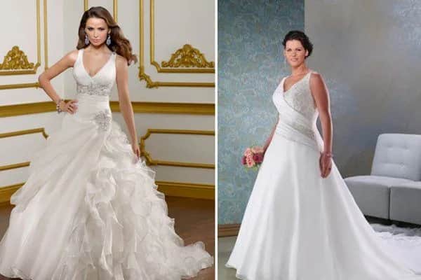 Jak wybrać suknię ślubną dla gruszki, aby wyglądać oszałamiająco