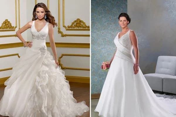 Jak wybrać suknię ślubną dla gruszki, aby wyglądać oszałamiająco